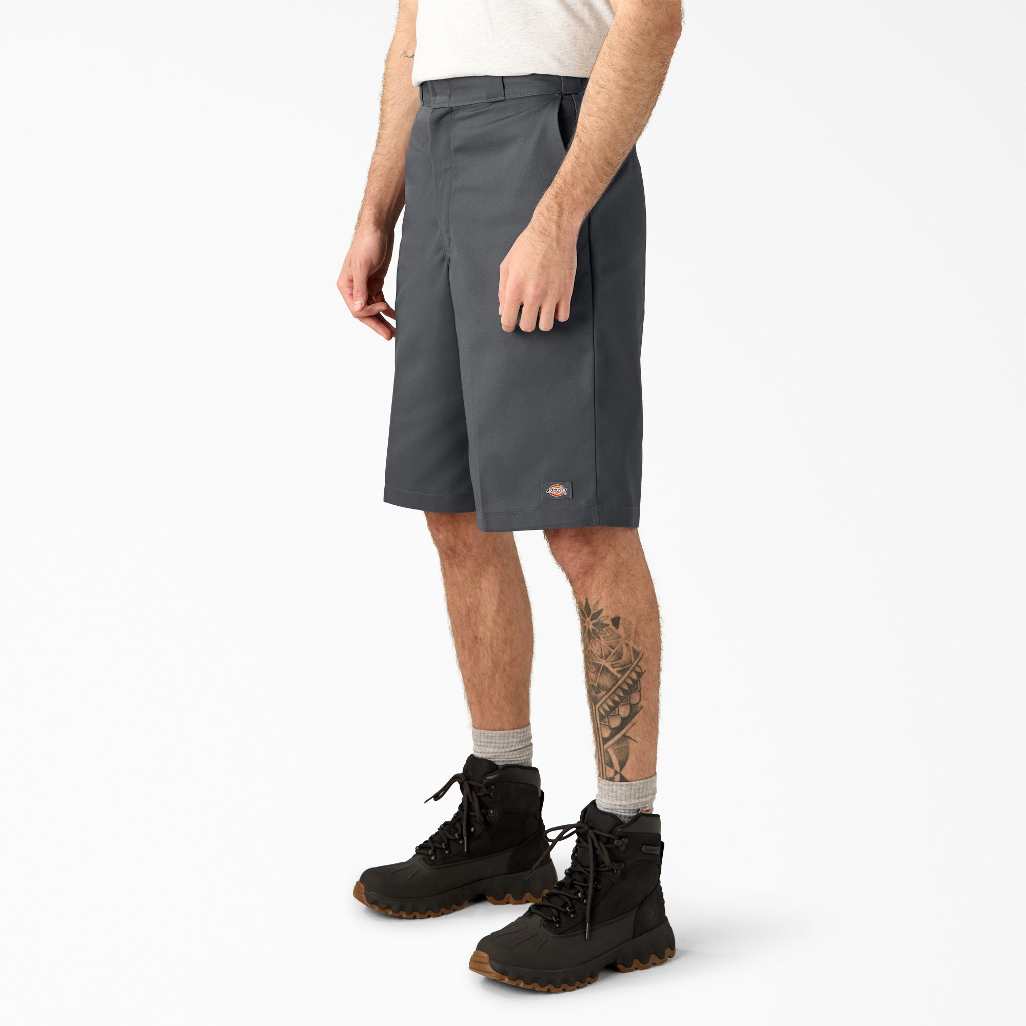 Loose Fit Flat Front Work Shorts. 13 - Image 3
