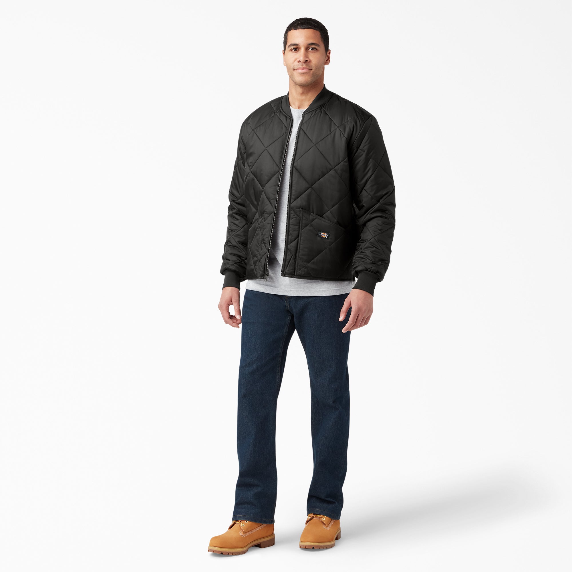 Diamond Quilted Jacket - Image 4
