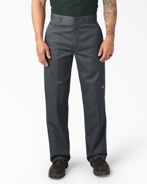 Loose Fit Double Knee Work Pants