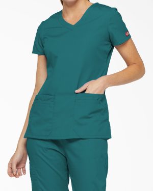 Women's EDS Signature V-Neck Scrub Top