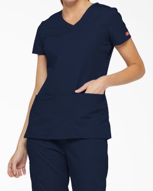 Women's EDS Signature V-Neck Scrub Top