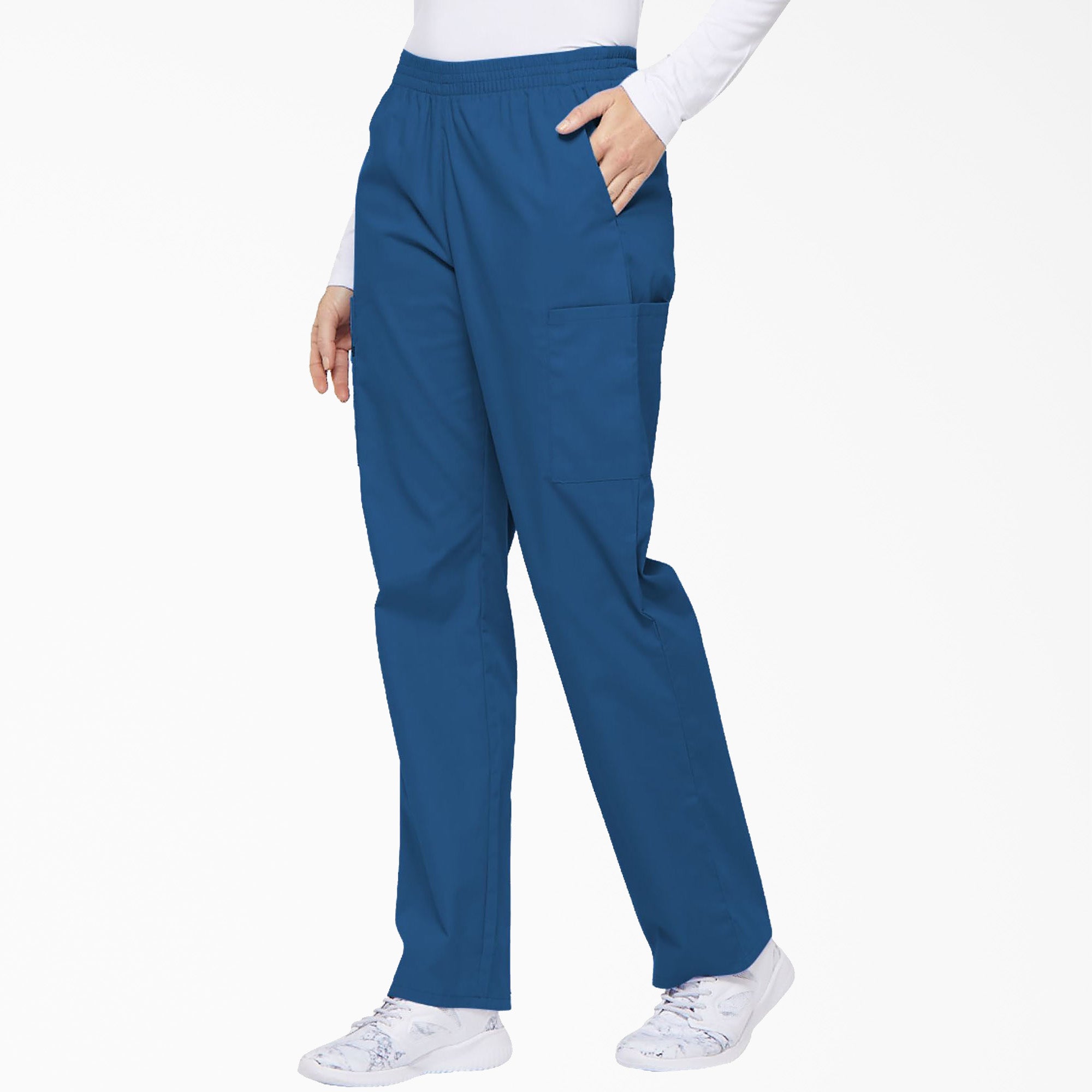 Women's EDS Signature Cargo Scrub Pants - Image 3