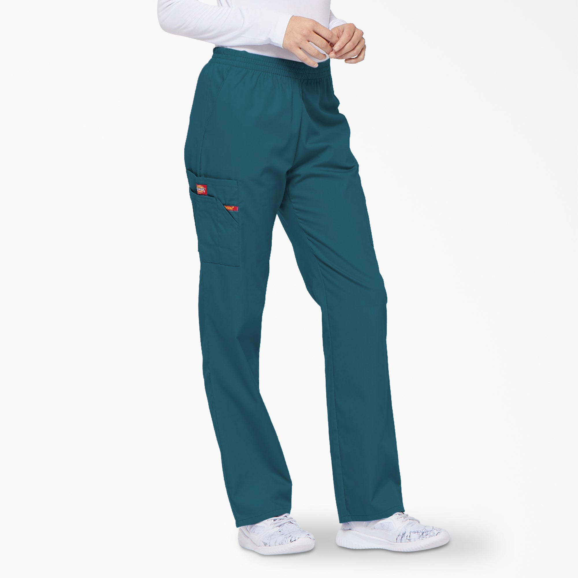 Women's EDS Signature Cargo Scrub Pants - Image 4