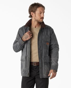 Fully Waxed Canvas Chore Coat