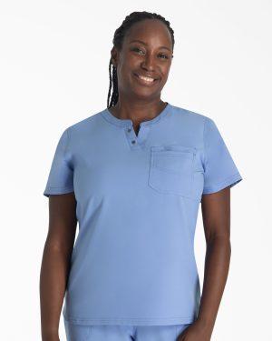 Women's EDS NXT Henley Scrub Top