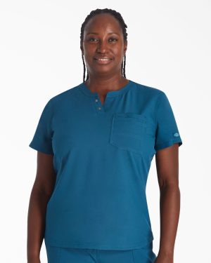 Women's EDS NXT Henley Scrub Top