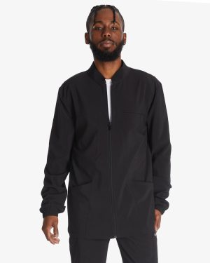 Men's EDS Essentials Zip Front Scrub Jacket