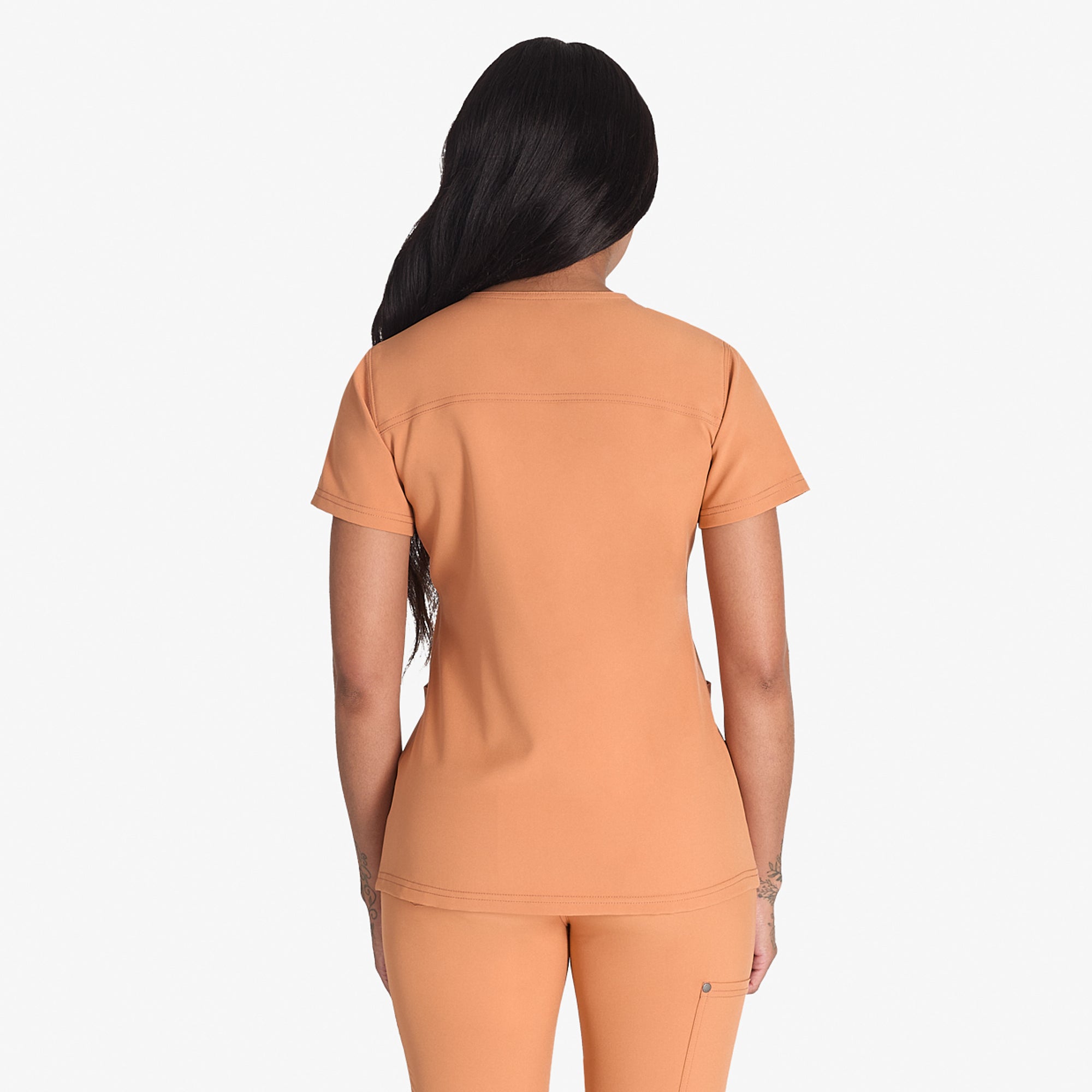 Women's EDS NXT V-Neck Scrub Top - Image 2