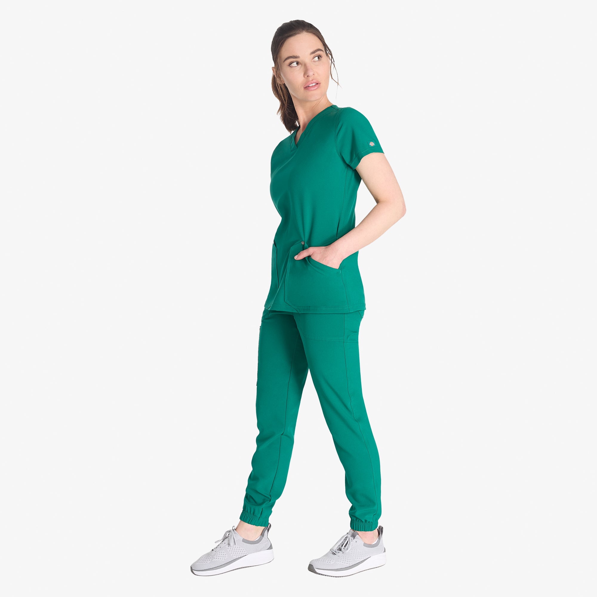 Women's EDS NXT V-Neck Scrub Top - Image 5