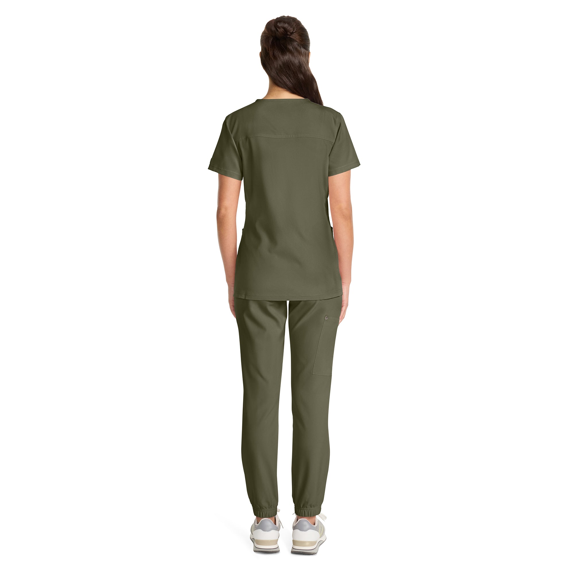 Women's EDS NXT V-Neck Scrub Top - Image 6