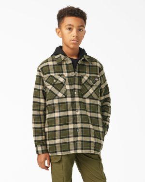 Boys' Flannel Shirt Jacket