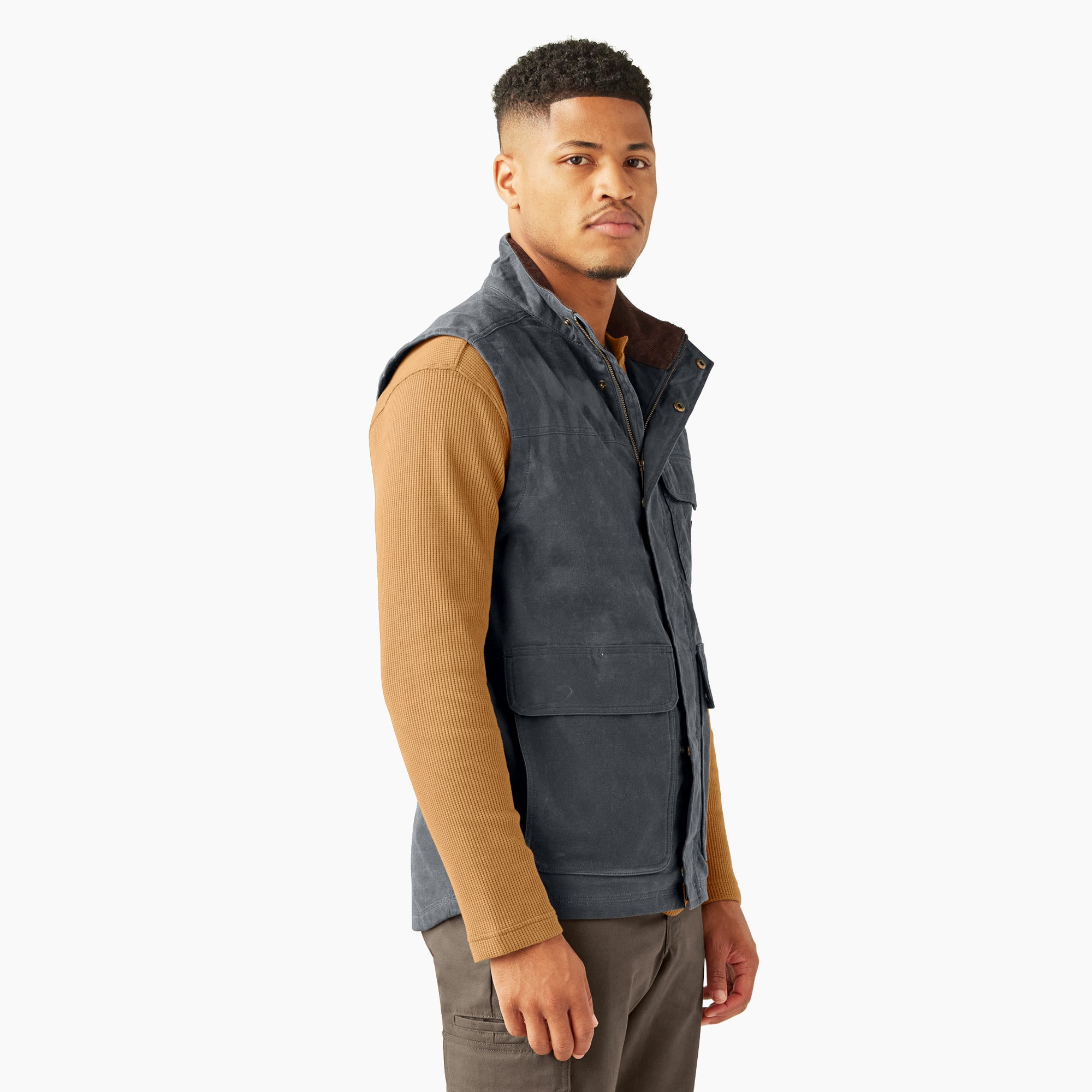 Fully Waxed Canvas Vest - Image 4