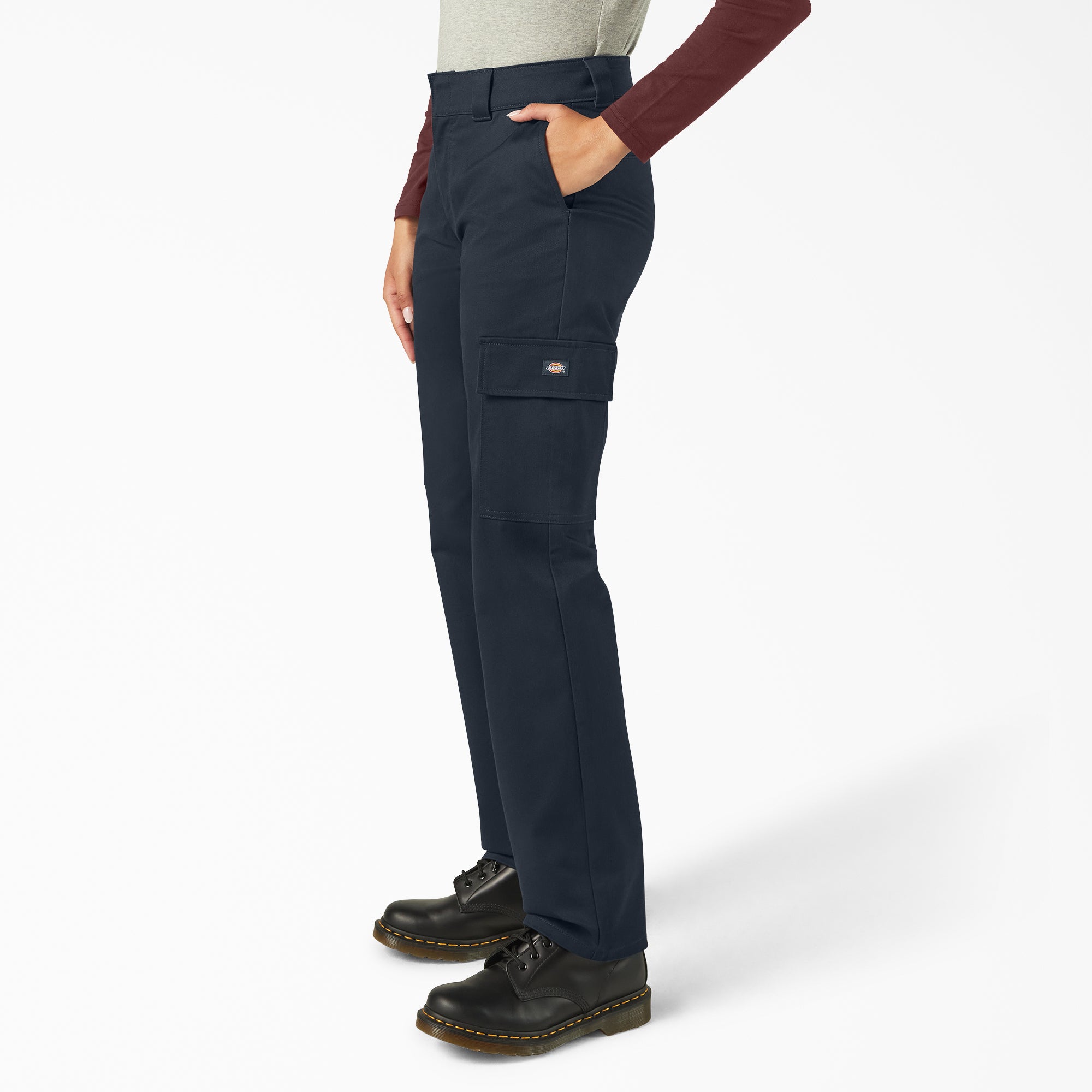 Women's Super Flex Straight Leg Cargo Pants - Image 3