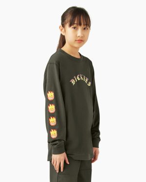 Dickies X Spitfire Kids' Long Sleeve T-Shirt