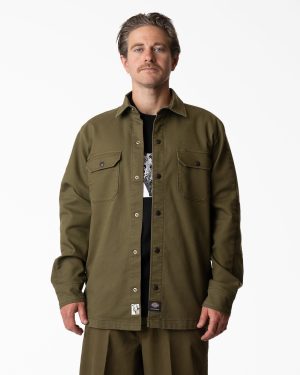 Mike Anderson Lined Shirt Jacket
