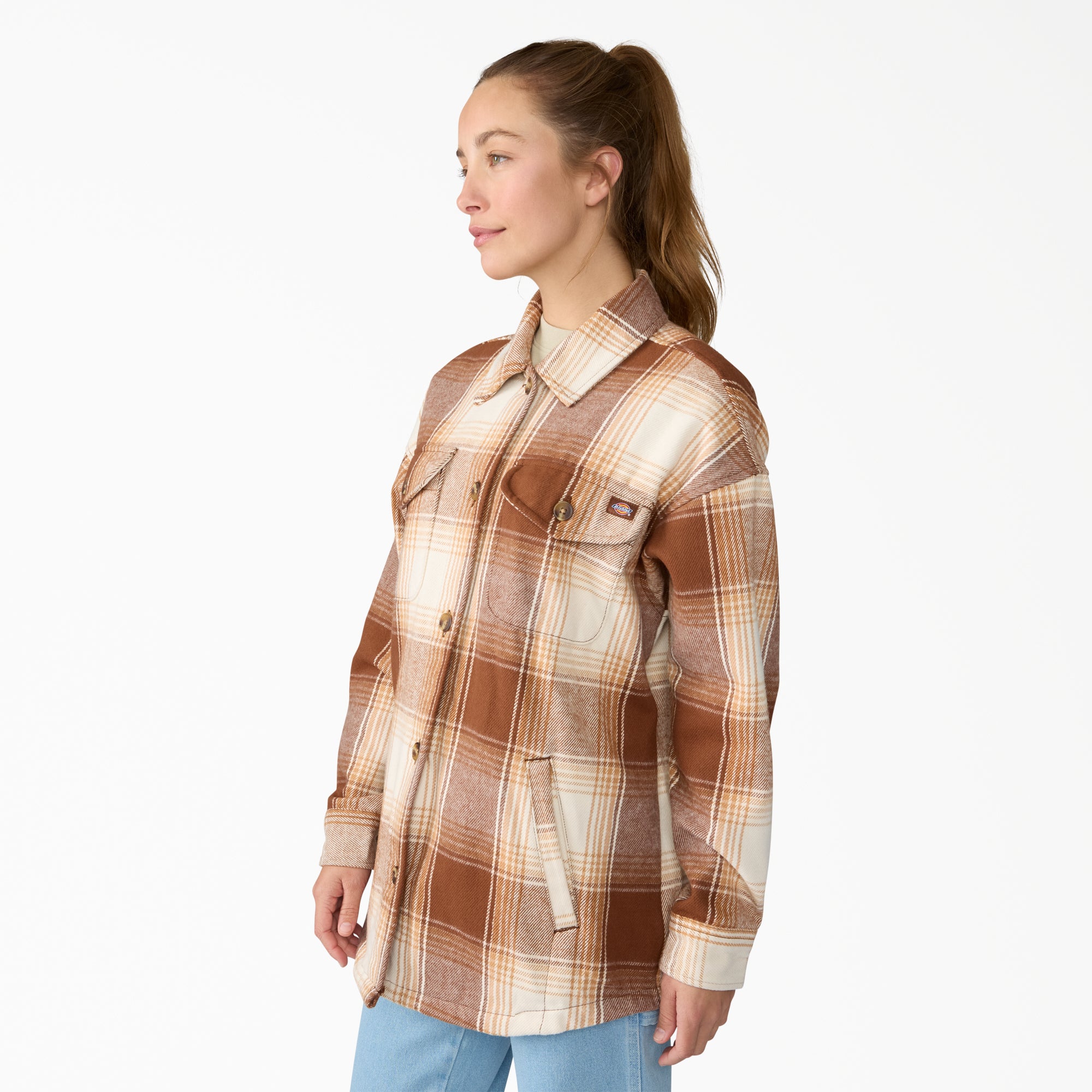 Women's Flannel Shacket - Image 3