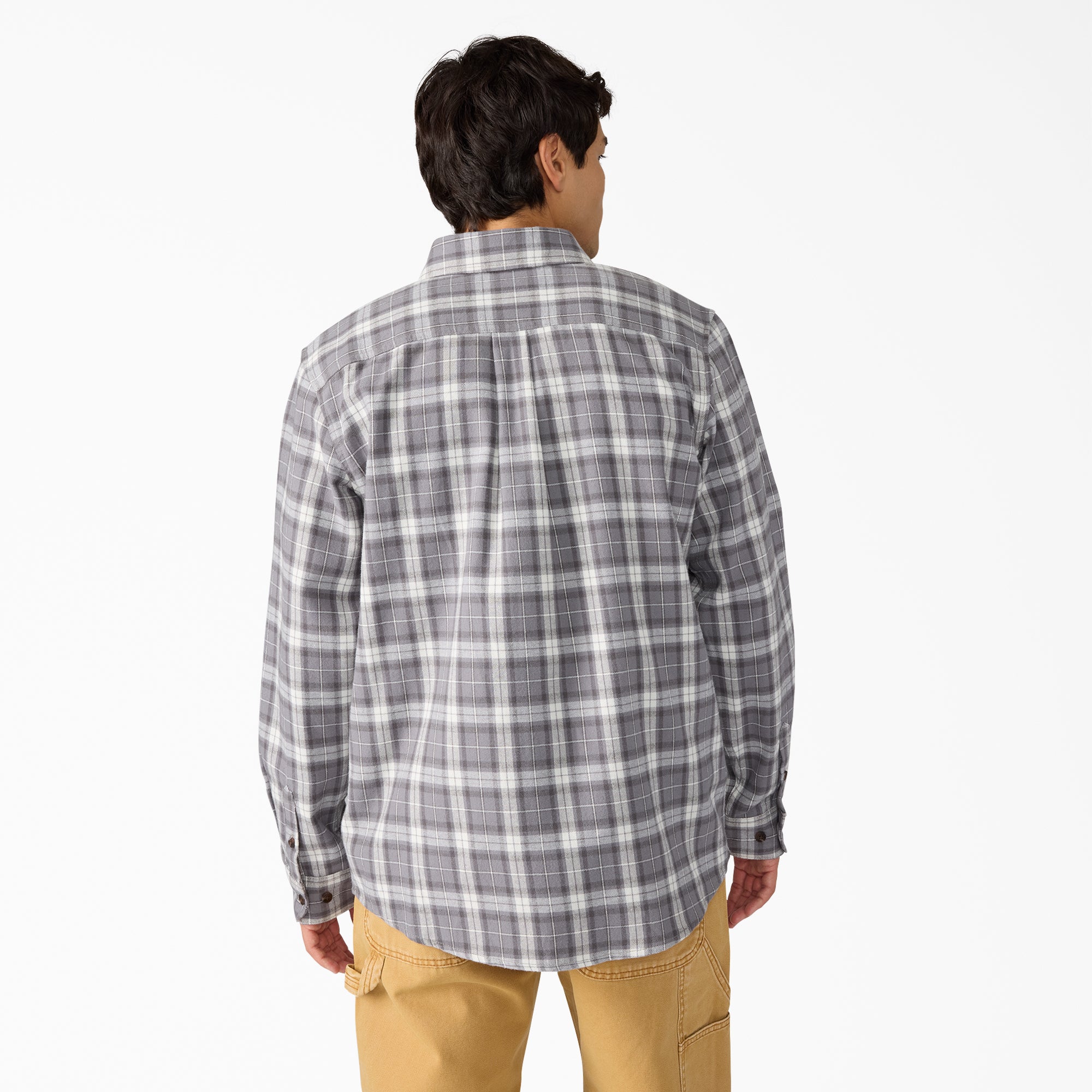 Long Sleeve Flannel Work Shirt - Image 2
