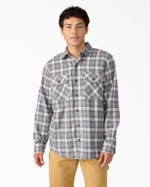 Long Sleeve Flannel Work Shirt