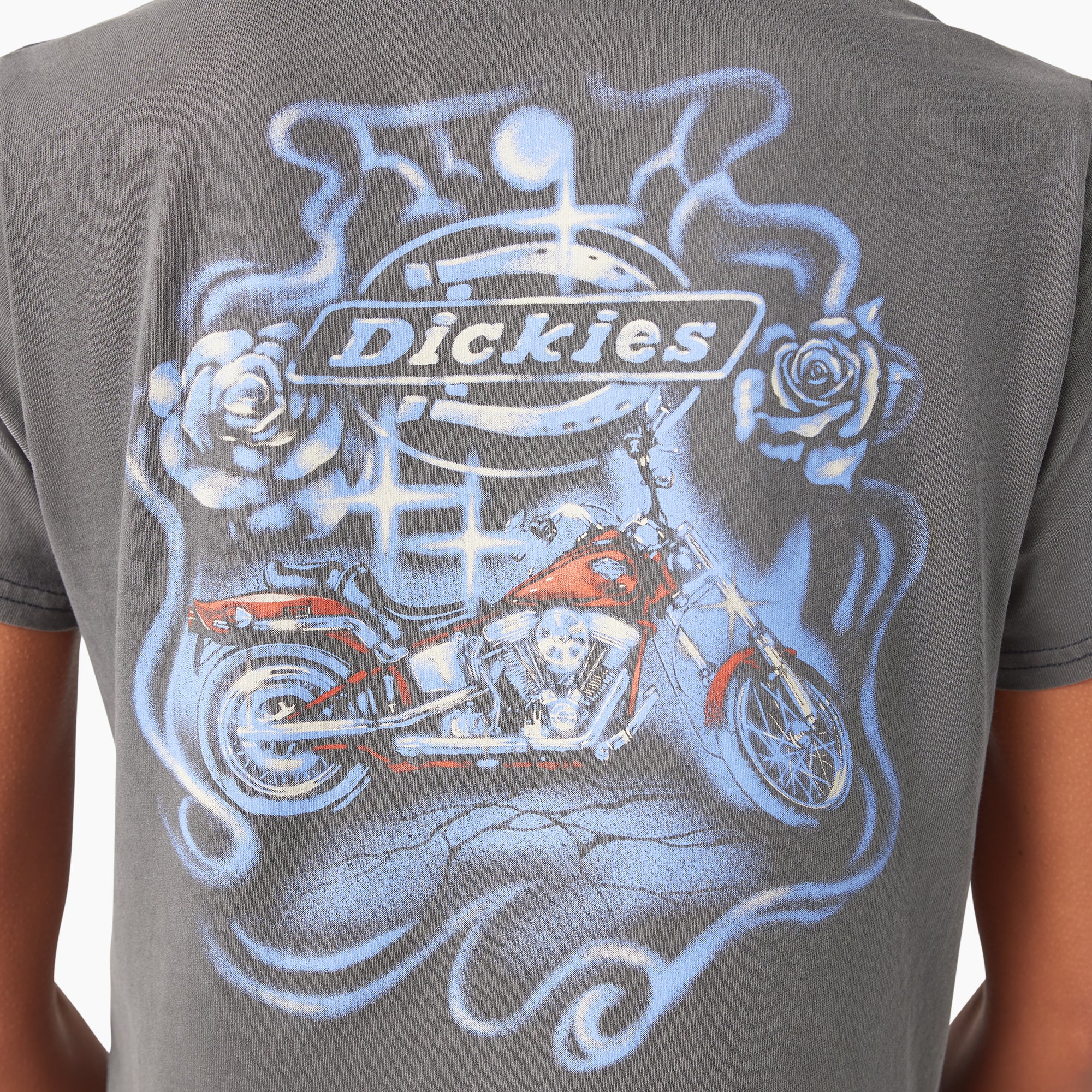 Dickies x Harley-Davidson Women's Vintage Softail Cropped T-Shirt - Image 6
