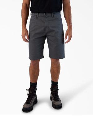 FLEX 5-Pocket Duck Canvas Shorts. 11