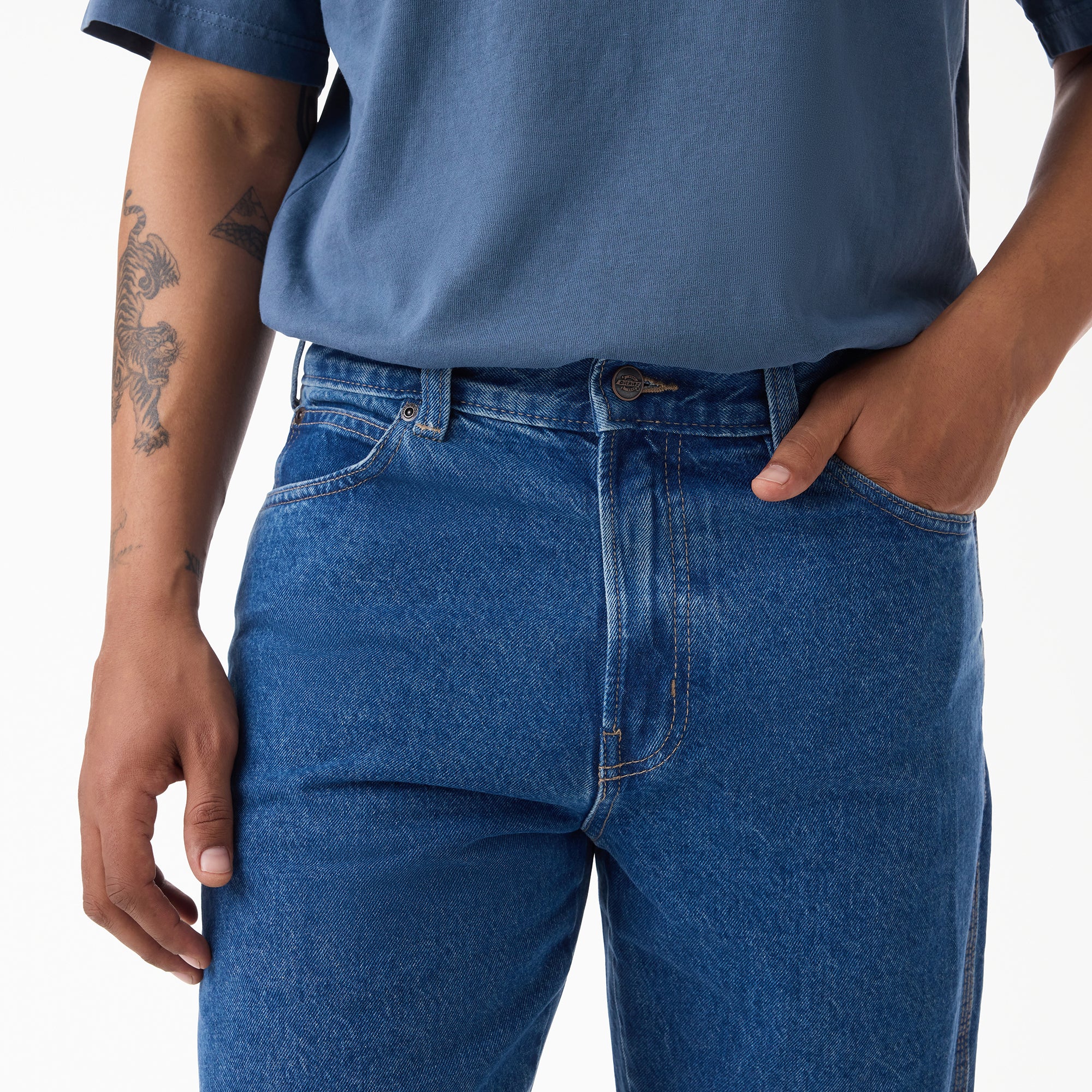 954 Relaxed Straight Work Jeans - Image 5