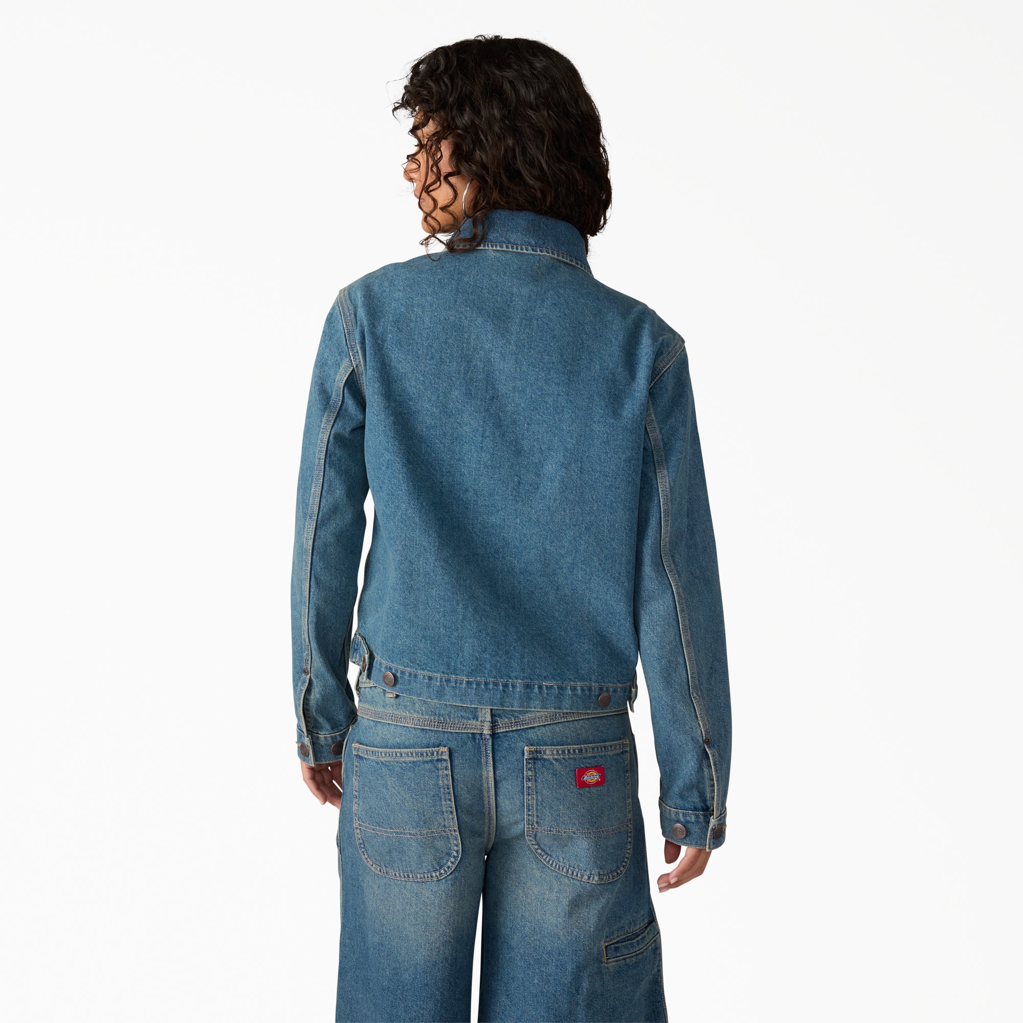Women's Denim Painter Jacket - Image 2