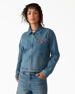 Women's Denim Painter Jacket