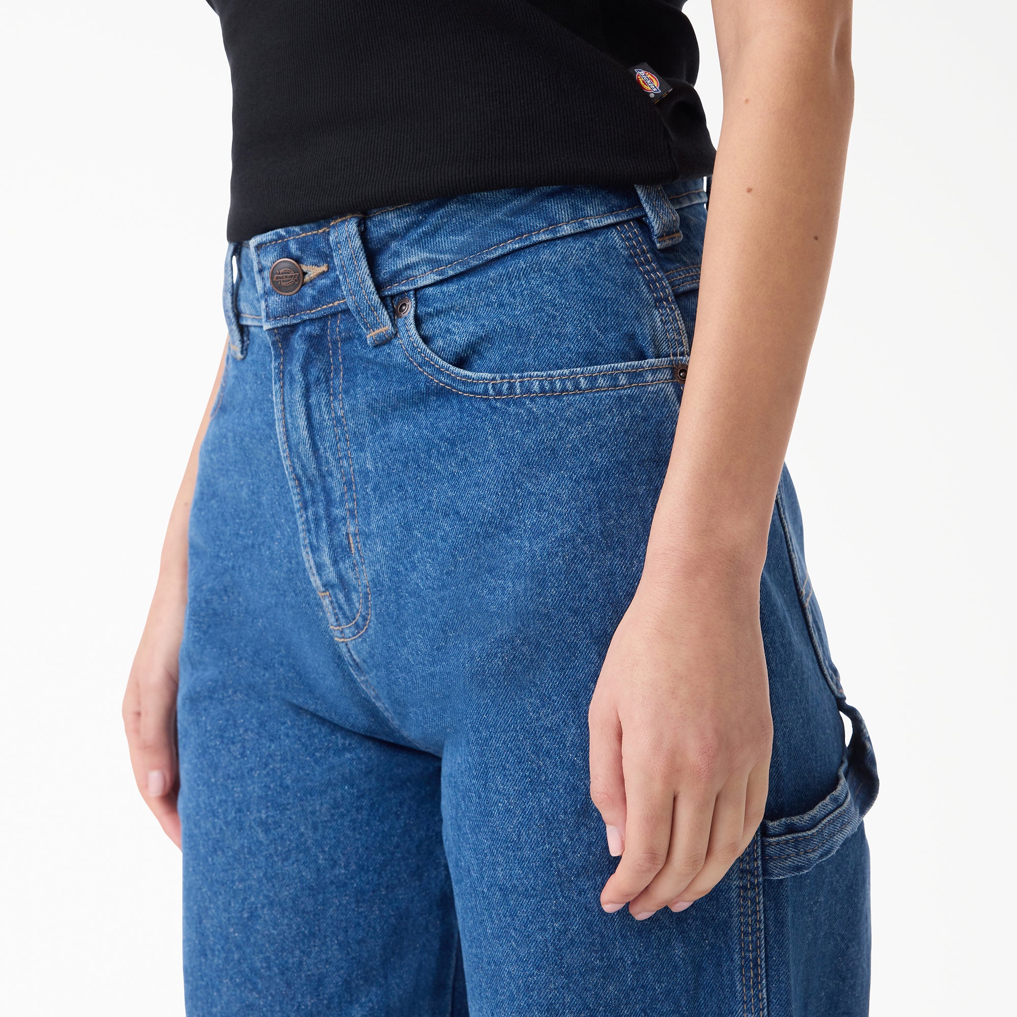 Women's 993 High Waist Tapered Carpenter Jeans - Image 5