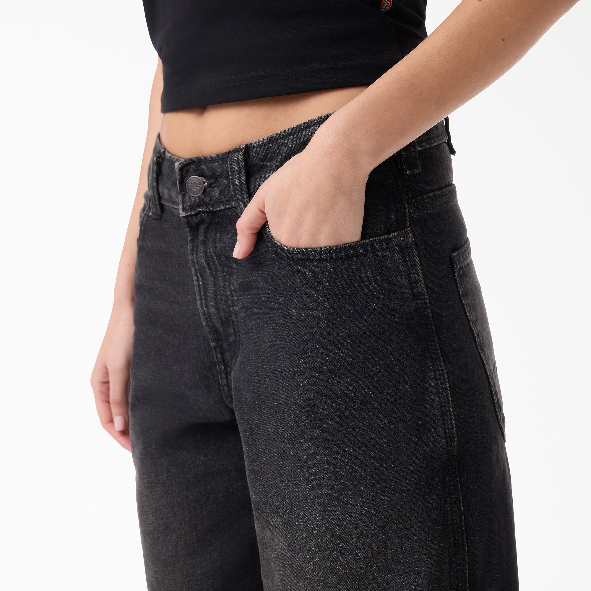 Women's 957 Loose Tapered Work Jeans - Image 5