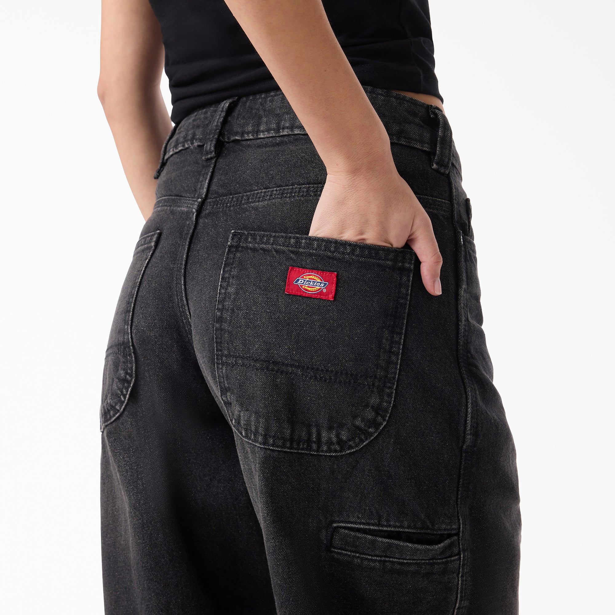 Women's 957 Loose Tapered Work Jeans - Image 6
