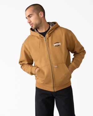 Dickies X Thrasher Zippered Hoodie