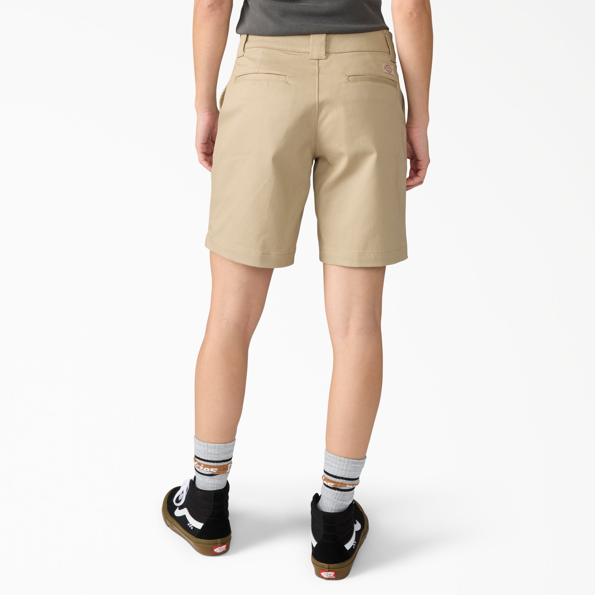 Women's Super Flex Flat Front Shorts. 9 - Image 2