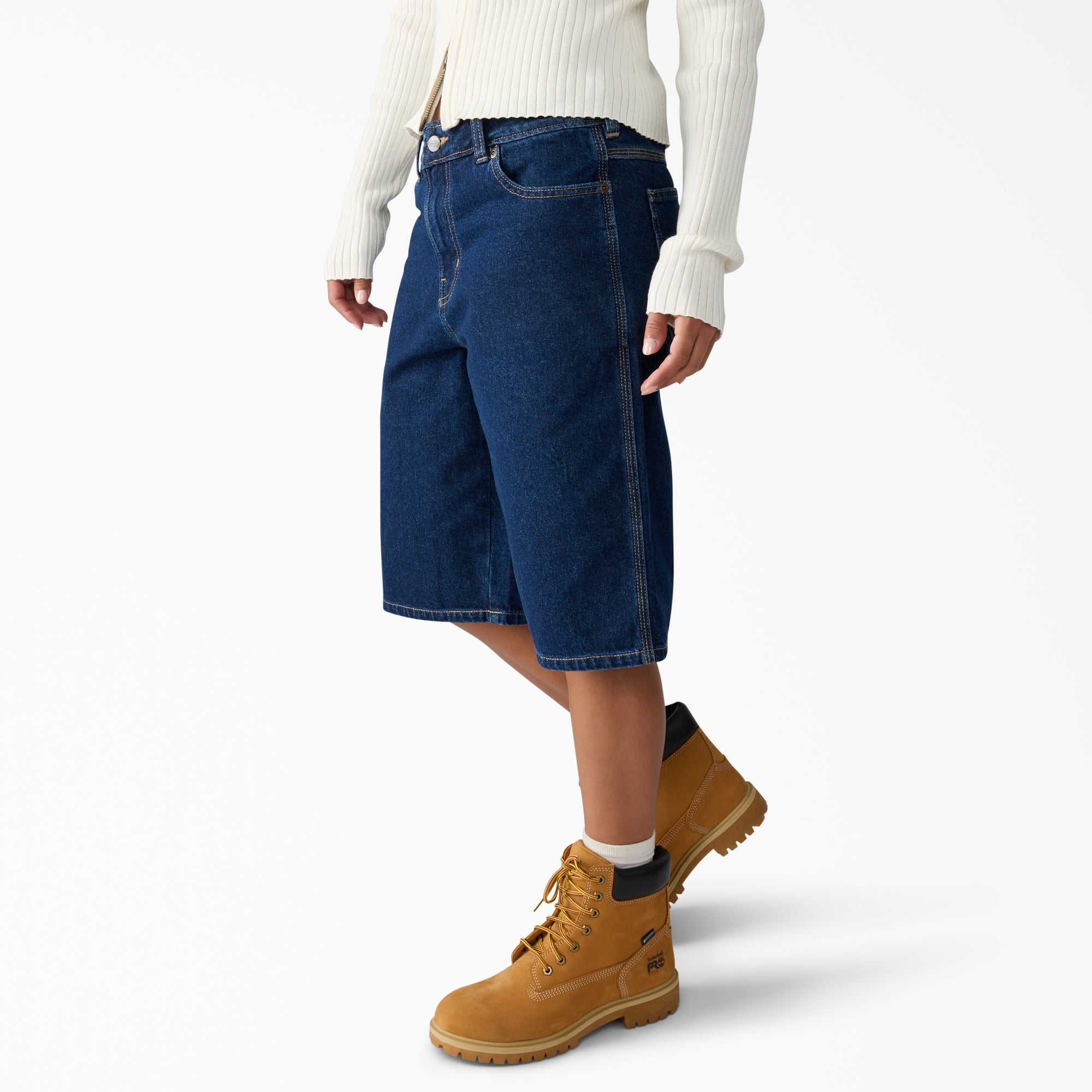 Women's 957 Loose Denim Shorts. 13 - Image 3