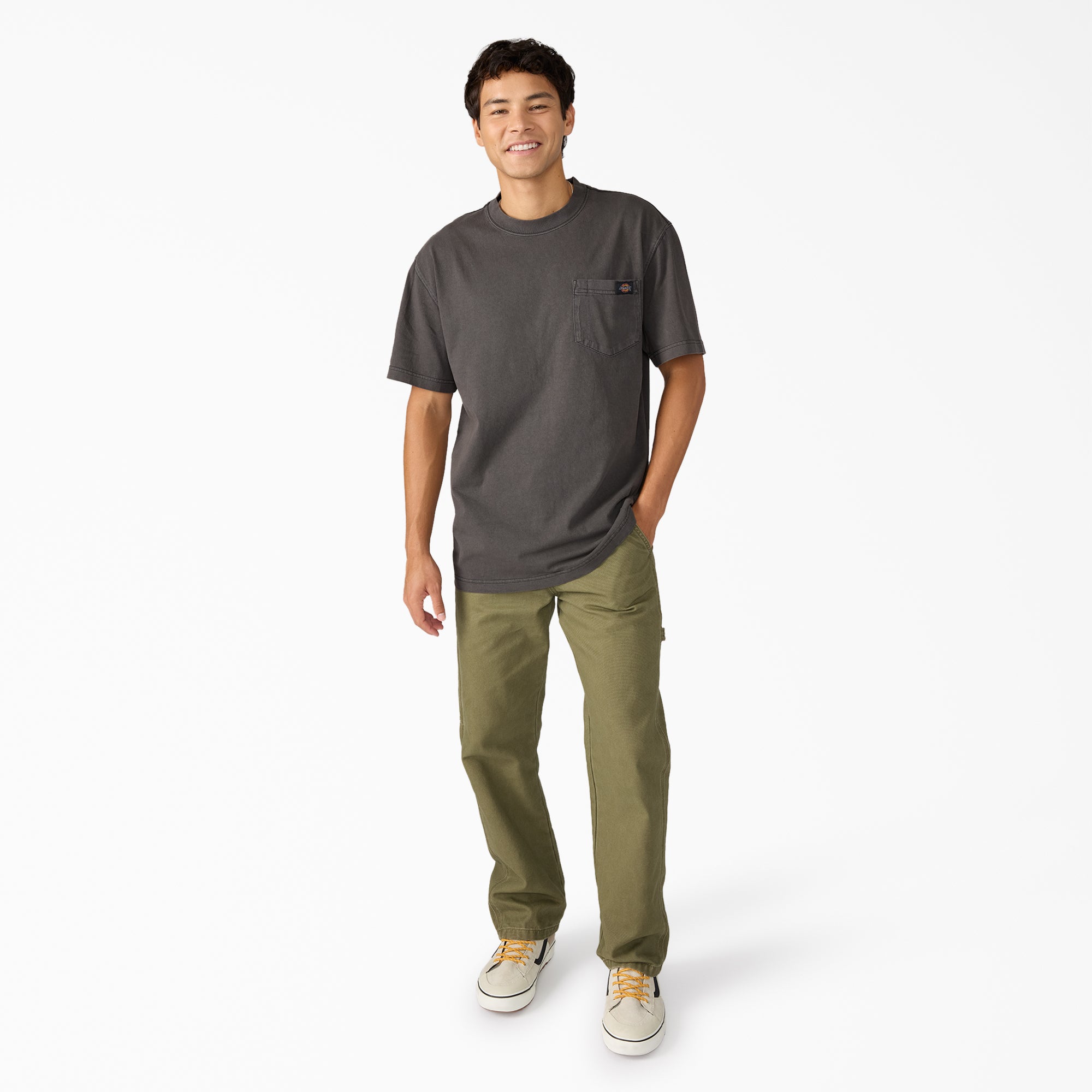 Worn In Heavyweight Pocket T-Shirt - Image 4