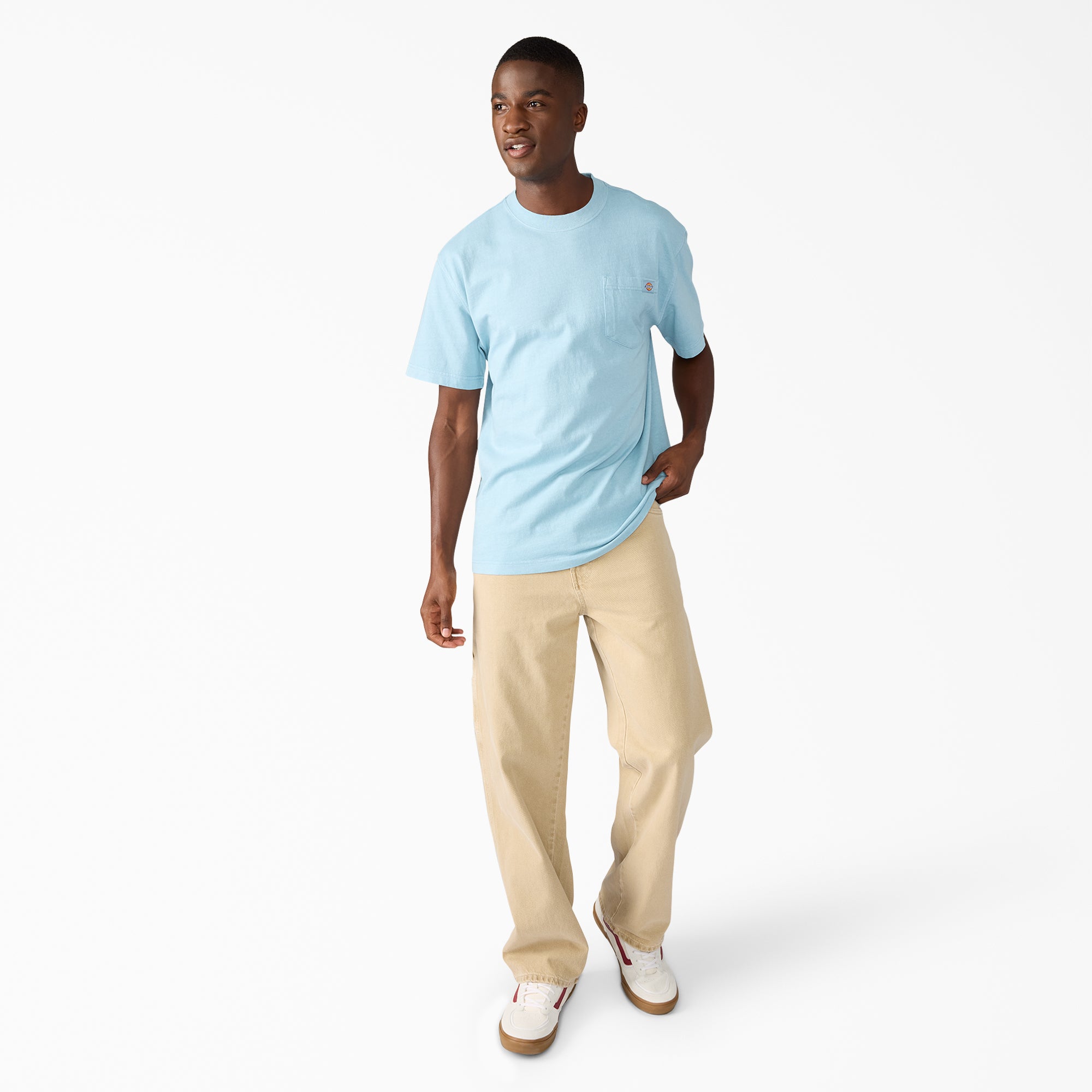 Worn In Heavyweight Pocket T-Shirt - Image 4