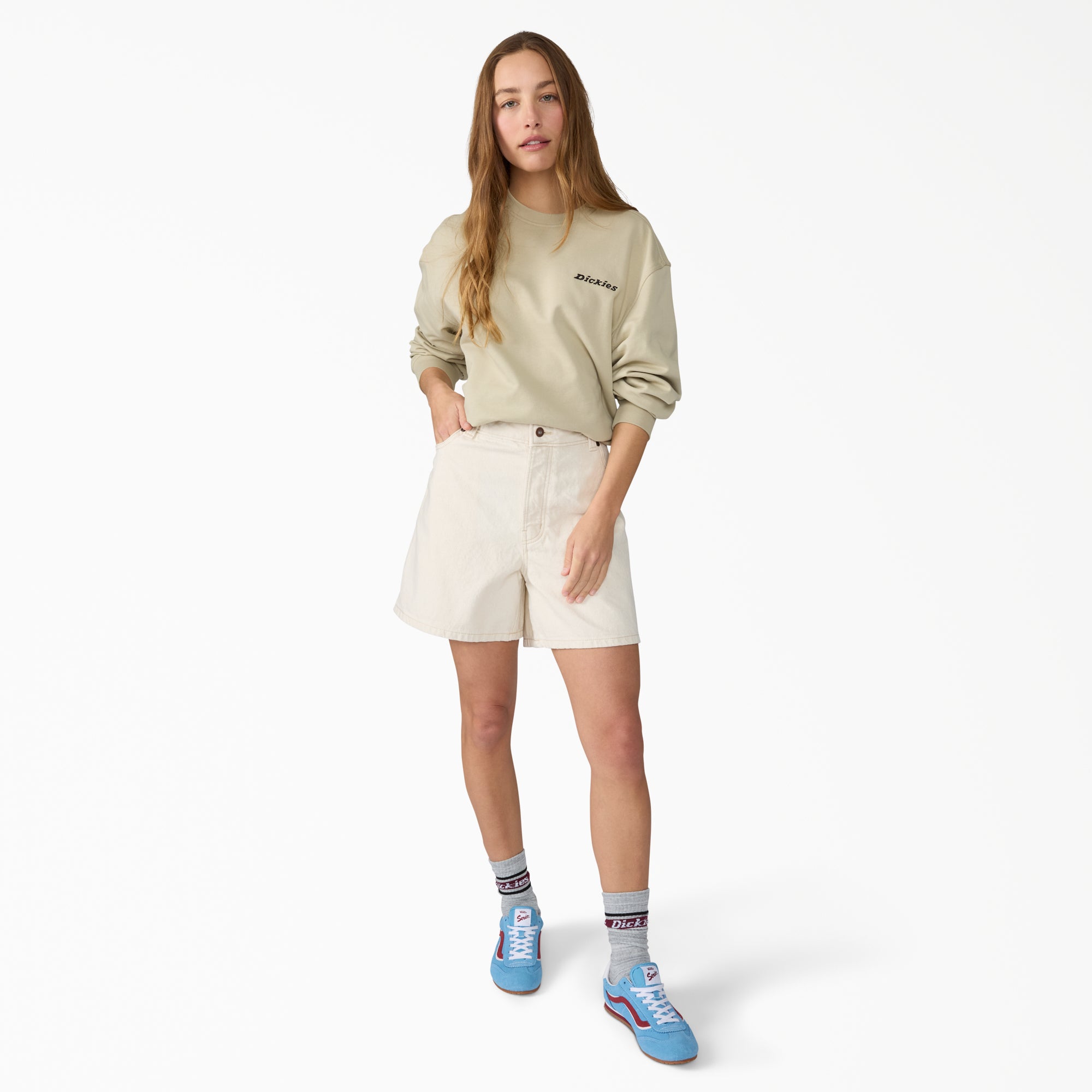 Women's 984 High Waist Jean Shorts. 5 - Image 4