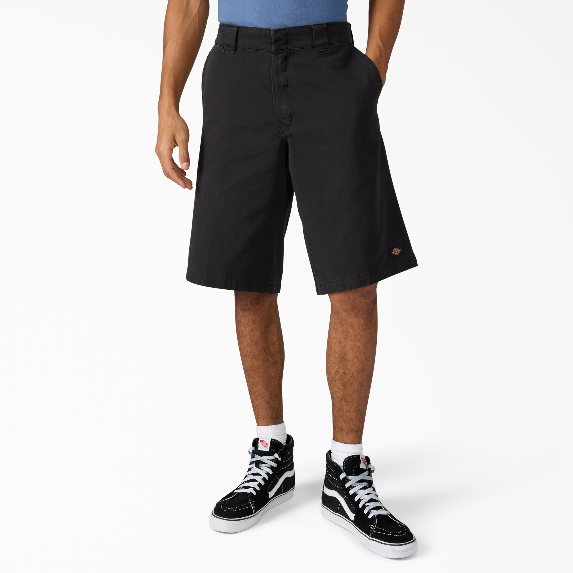 Worn In Loose Work Shorts. 13