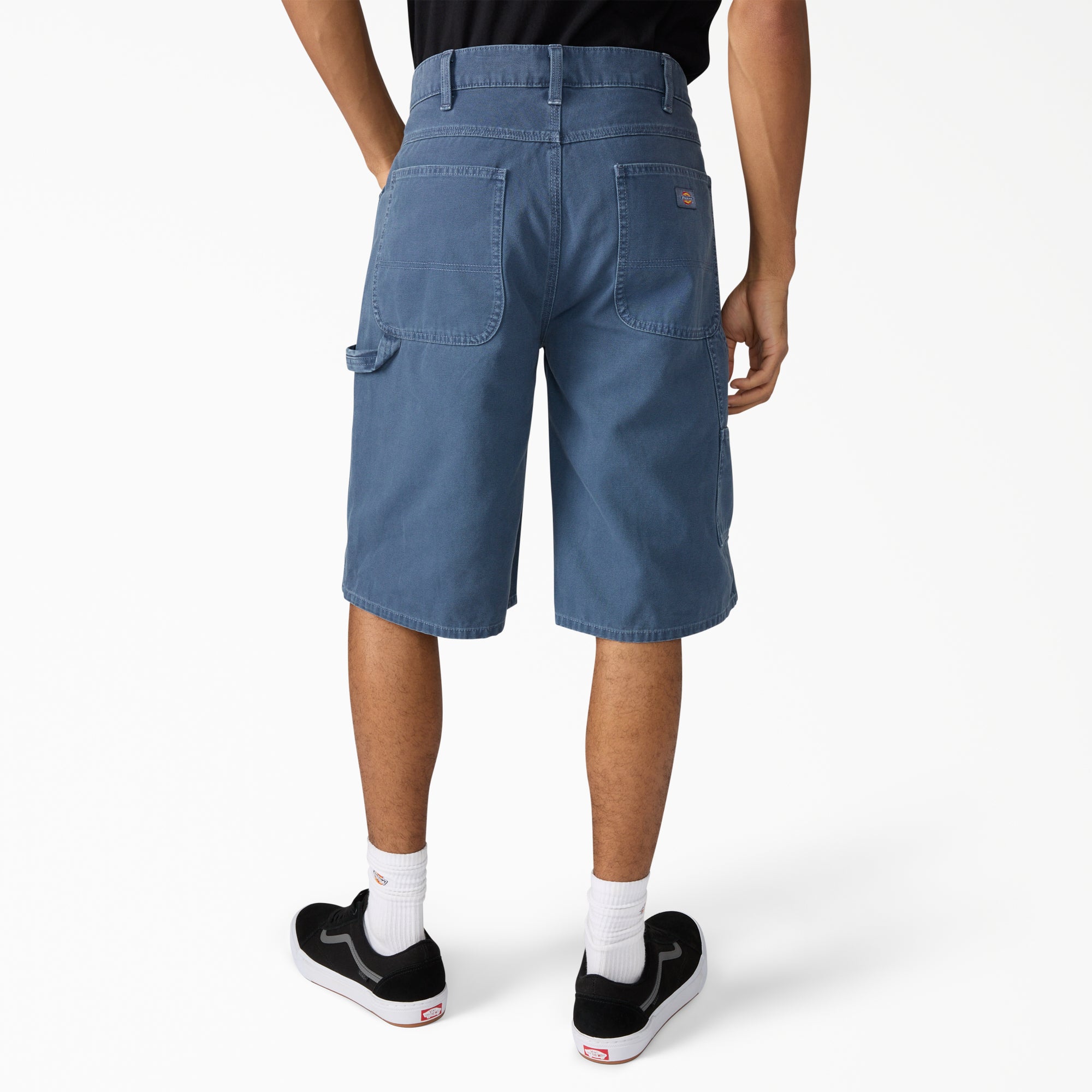 Worn In Relaxed Carpenter Duck Shorts. 13 - Image 2