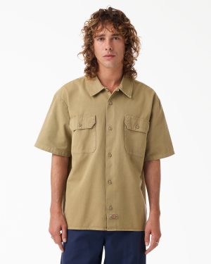 Worn In Lightweight Solid Work Shirt