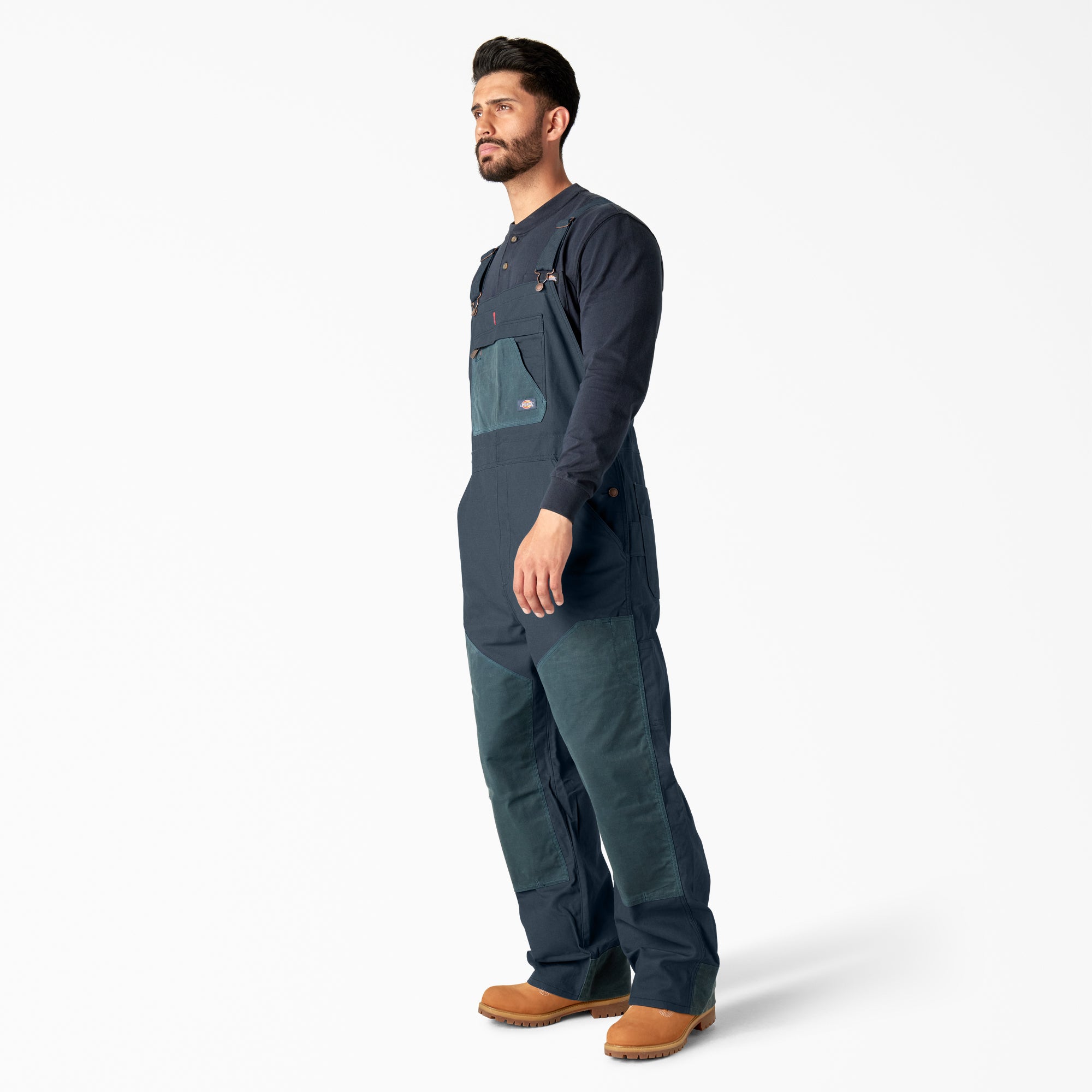 Waxed Canvas Double Front Bib Overalls - Image 3