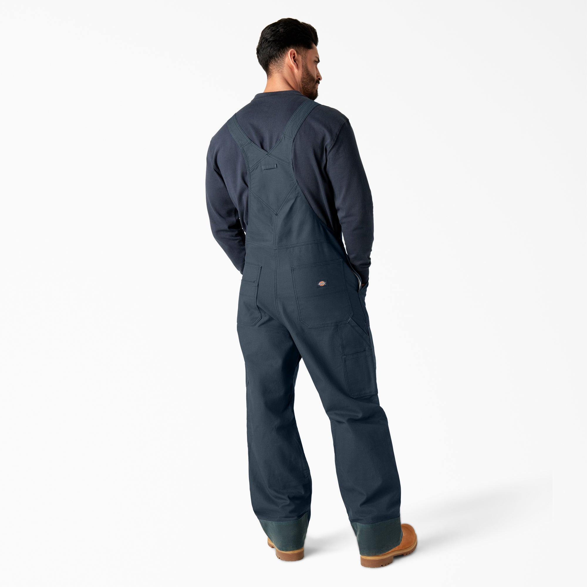 Waxed Canvas Double Front Bib Overalls - Image 2