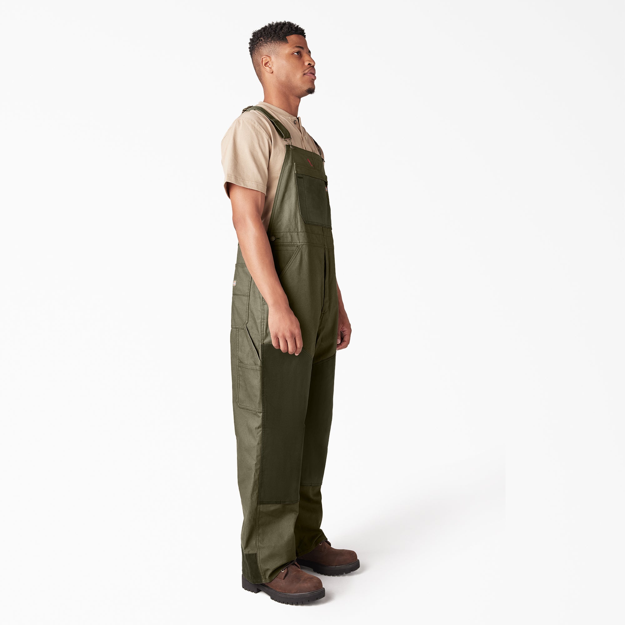 Waxed Canvas Double Front Bib Overalls - Image 4