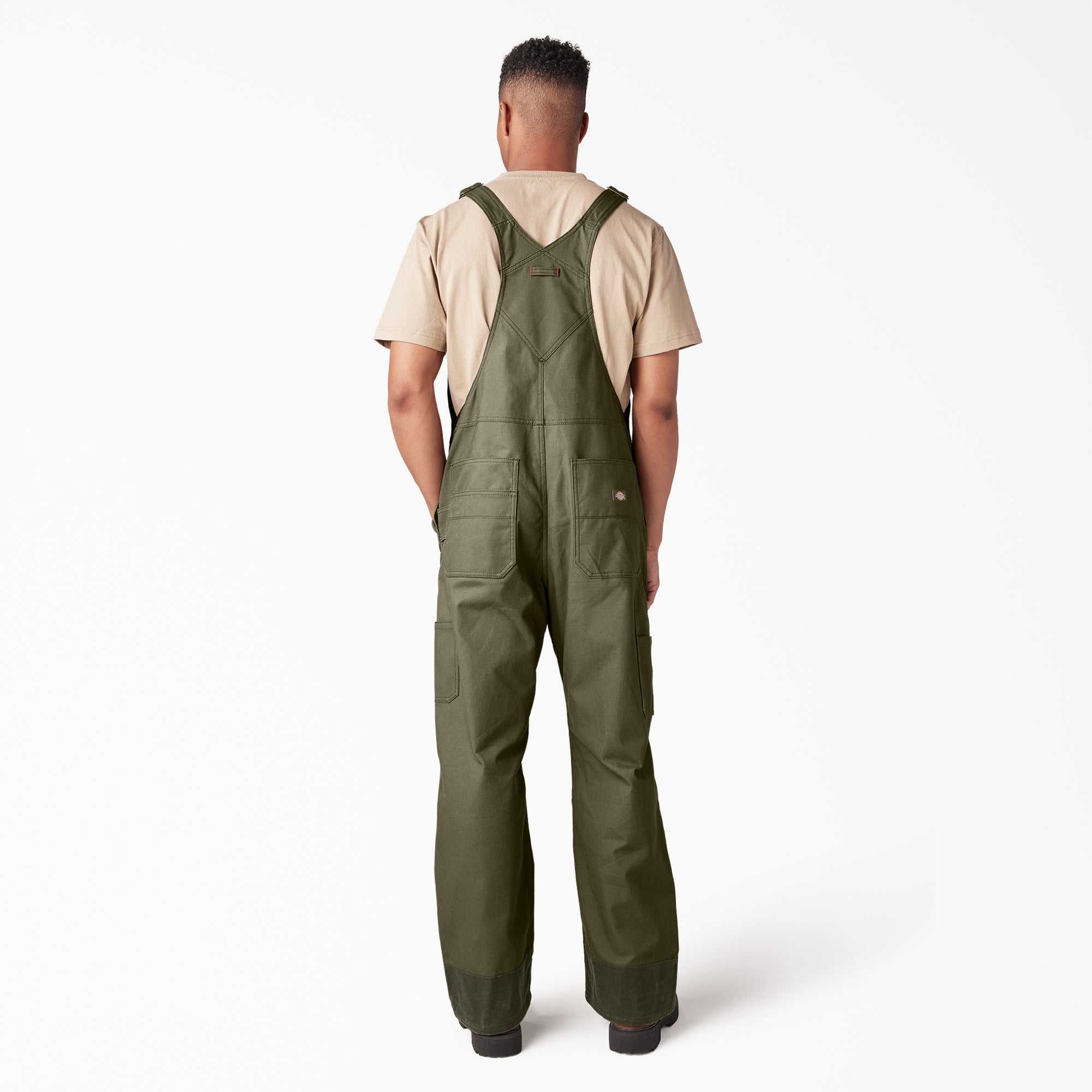 Waxed Canvas Double Front Bib Overalls - Image 2