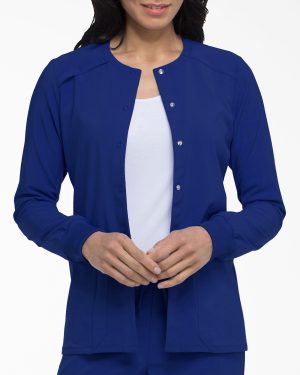 Women's EDS Essentials Snap Front Scrub Jacket