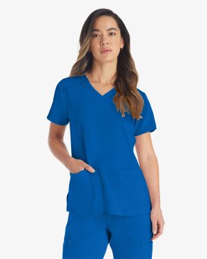 Women's EDS Essentials V-Neck Scrub Top