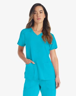 Women's EDS Essentials V-Neck Scrub Top