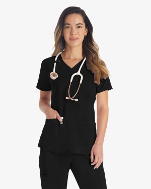 Women's EDS Essentials V-Neck Scrub Top