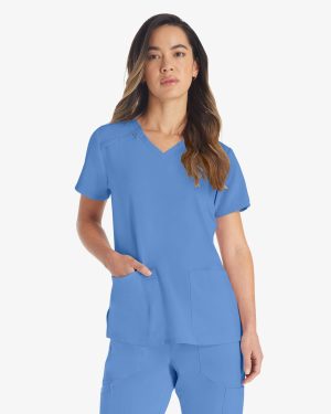 Women's EDS Essentials V-Neck Scrub Top