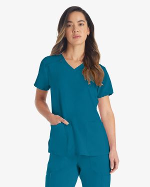 Women's EDS Essentials V-Neck Scrub Top
