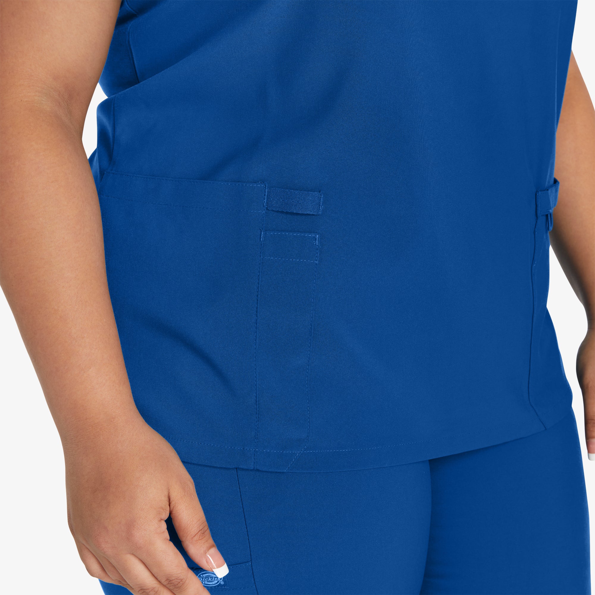 Women's EDS Essentials Mock Wrap Scrub Top - Image 7